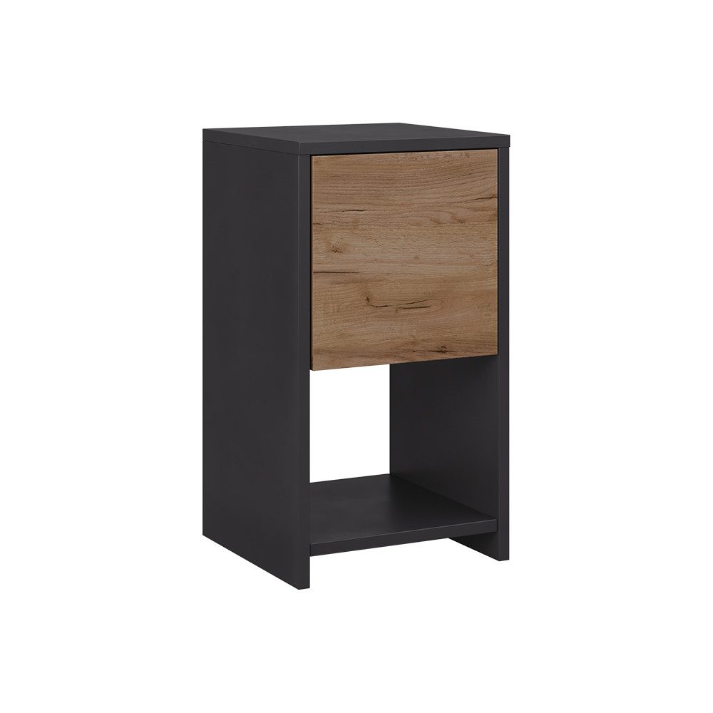 Vicco Nachtschrank Evo, Anthrazit/Goldkraft Eiche, 30 günstig online kaufen
