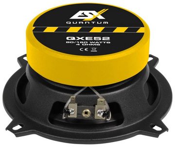 ESX QUANTUM 2-Wege Koax 13 cm QXE-52 mit 160 Watt Auto-Lautsprecher