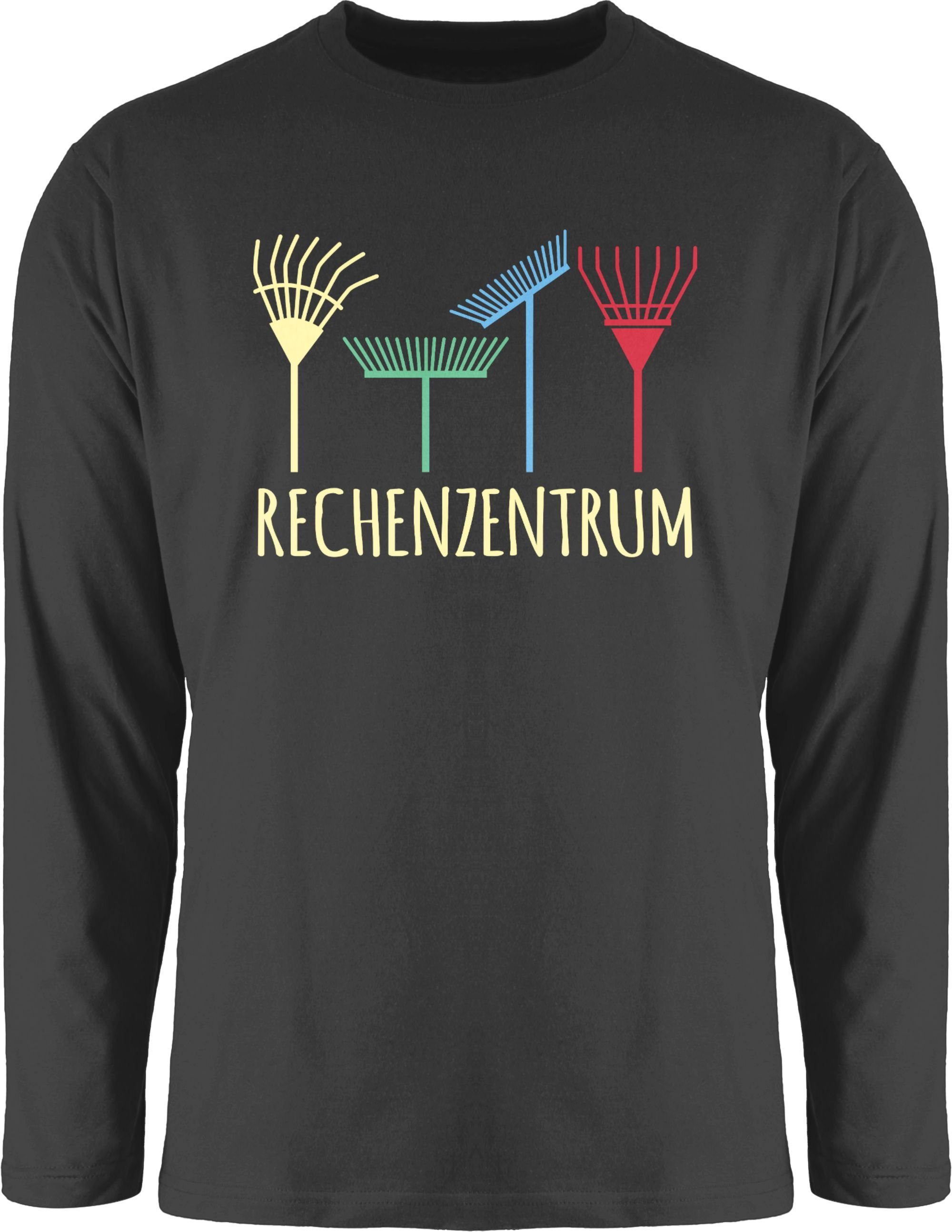 Rechenzentrum Gartenarbeit Geschenkidee 2 Outfit Geschenk Schwarz - Gärtner Hobby Rundhalsshirt Shirtracer