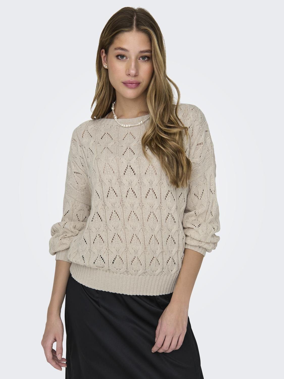 Strickpullover ONLBRYNN LIFE STRUCTURE L/S PUL KNT