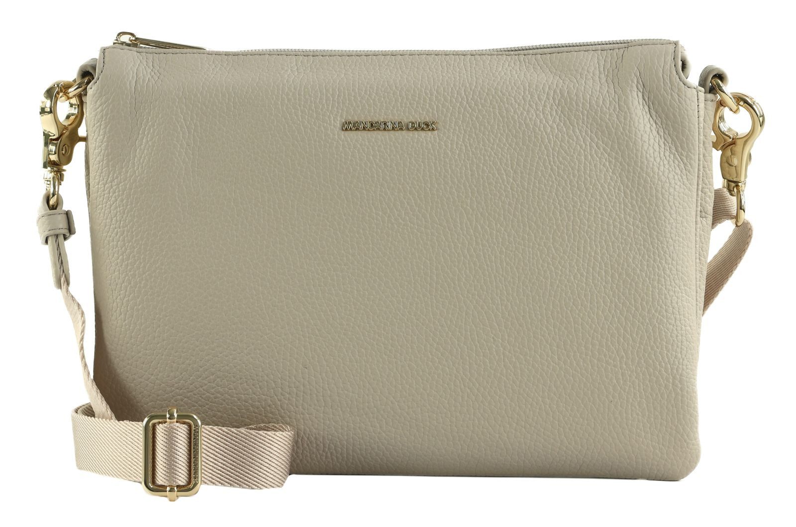 Mandarina Duck Umhängetasche Crossover Bag, aus echtem Kalbsleder