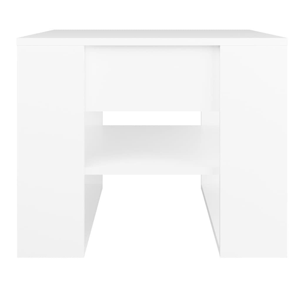 vidaXL Couchtisch Couchtisch Weiß 55,5x55x45 cm günstig online kaufen