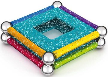 Geomag™ Magnetspielbausteine GEOMAG™ Glitter Panels, Recycled, (22 St), aus recyceltem Material; Made in Europe