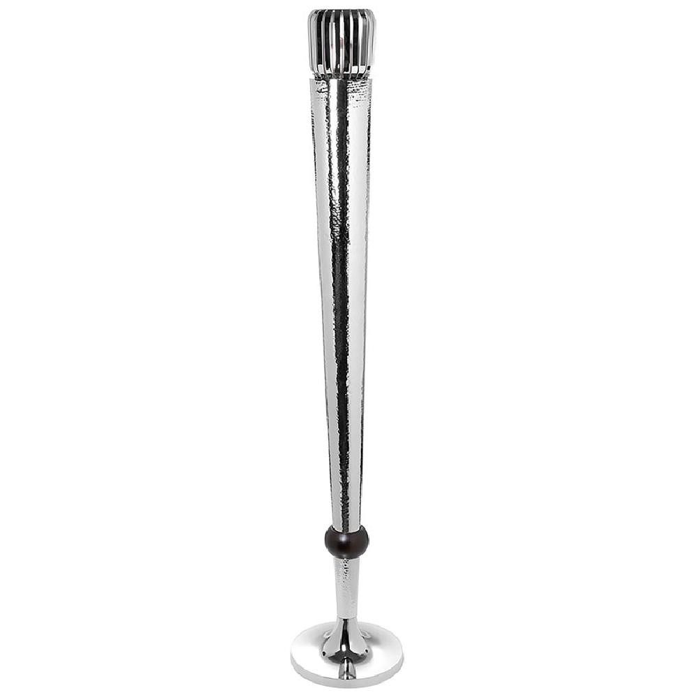 Fink Kerzenhalter Bodenleuchter Bodenvase Marni Silber (180cm)