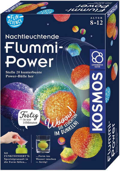 Kosmos Experimentierkasten Fun Science Nachtleuchtende Flummi-Power
