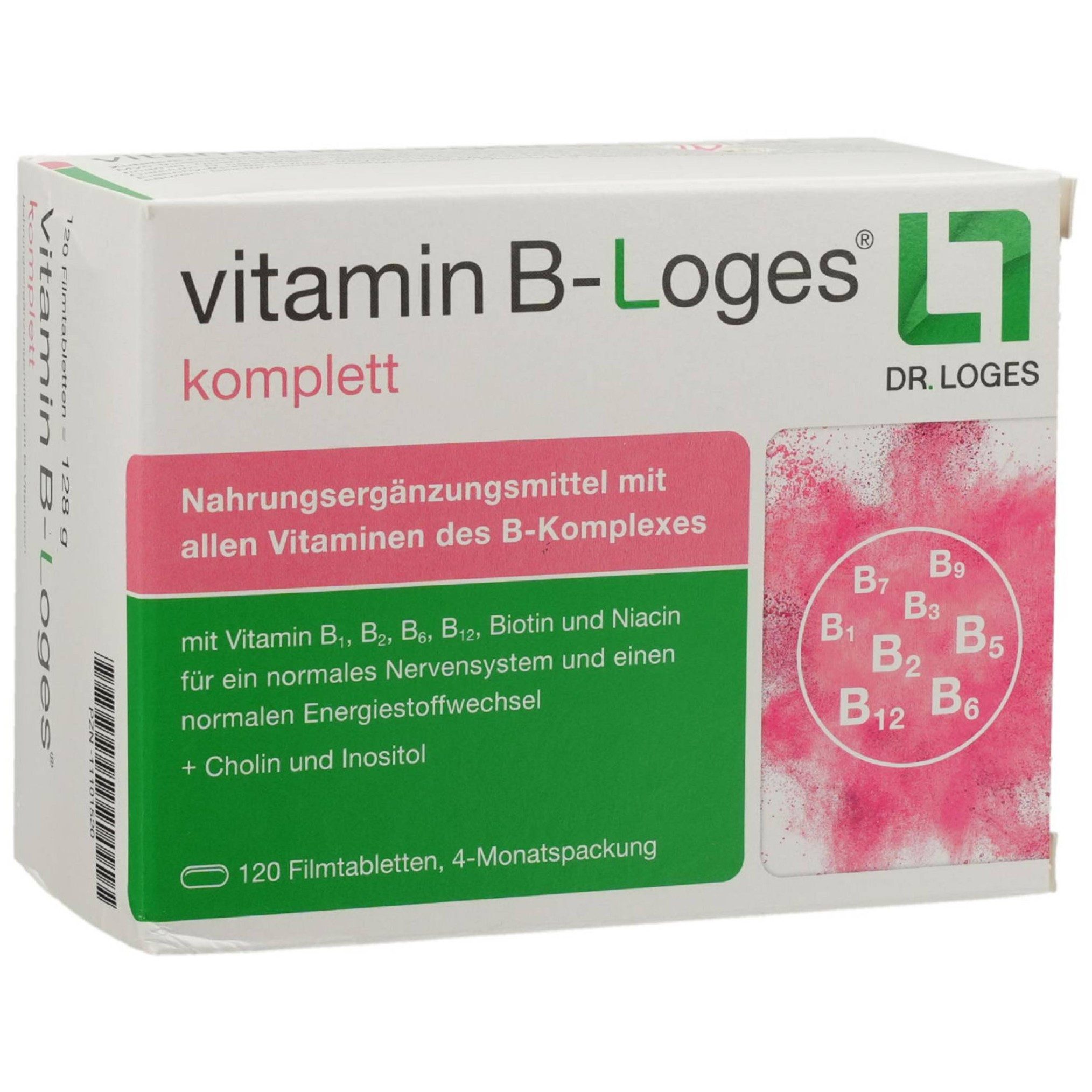 Dr. Loges + Co. GmbH VITAMIN B-LOGES komplett Filmtabletten Tablette