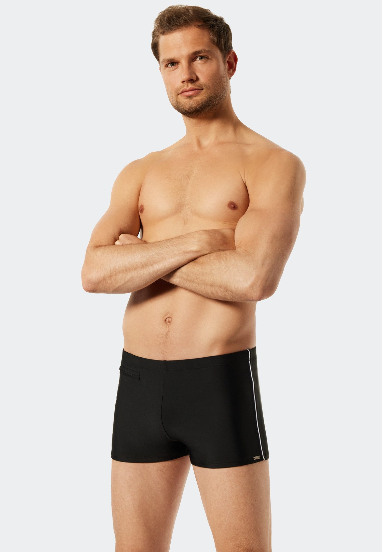 Schiesser Badehose "Nautical Casual" mit seitlichen günstig online kaufen