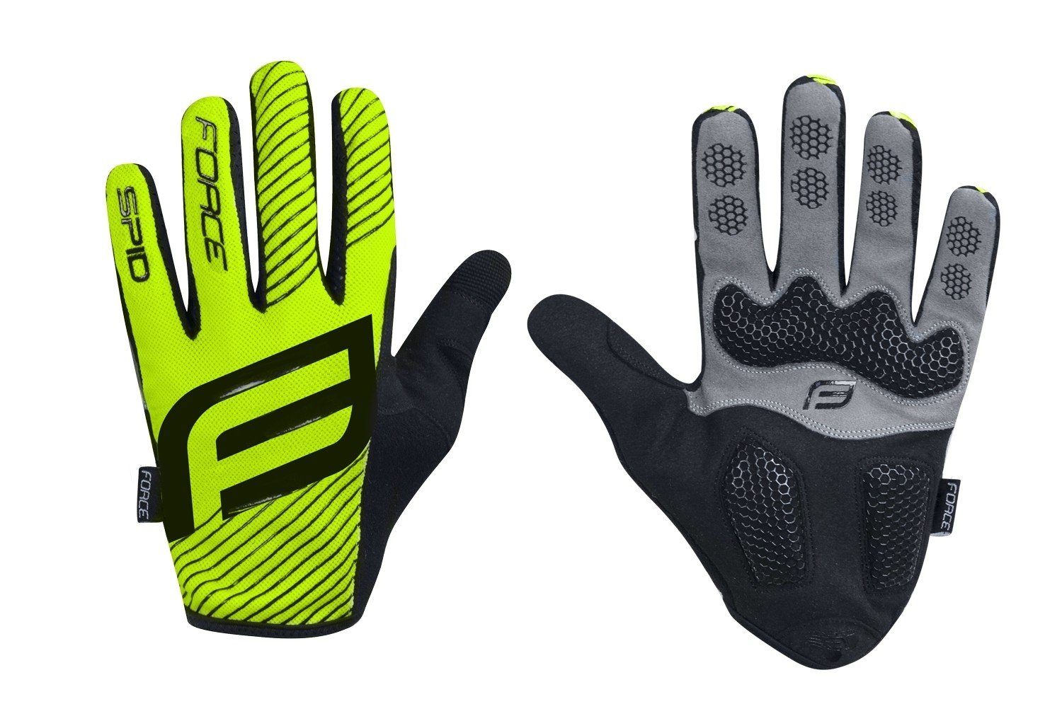 FORCE Fahrradhandschuhe Handschuhe F MTB SPID 17 fluo