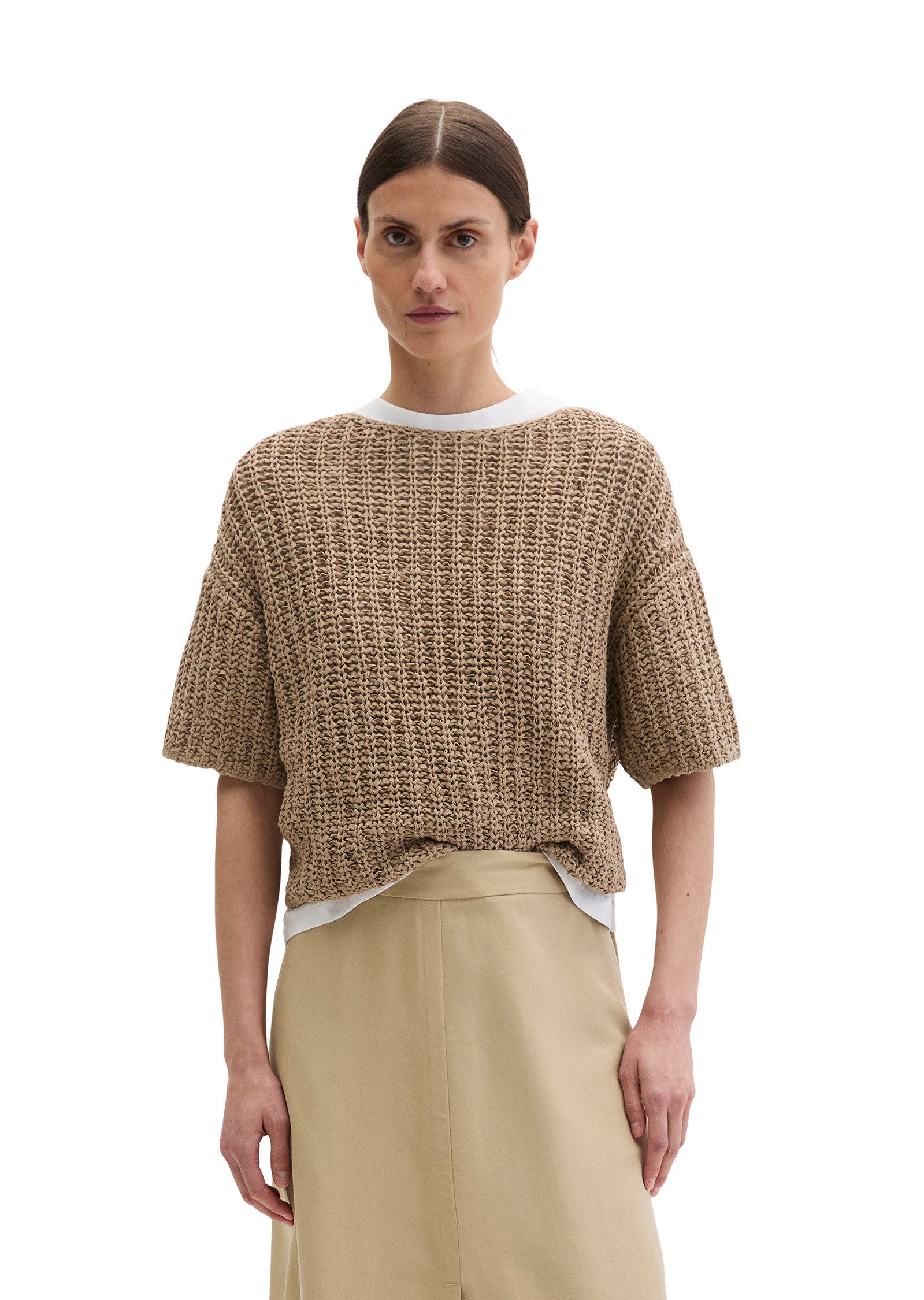 Marc O'Polo Strickpullover aus Bändchengarn