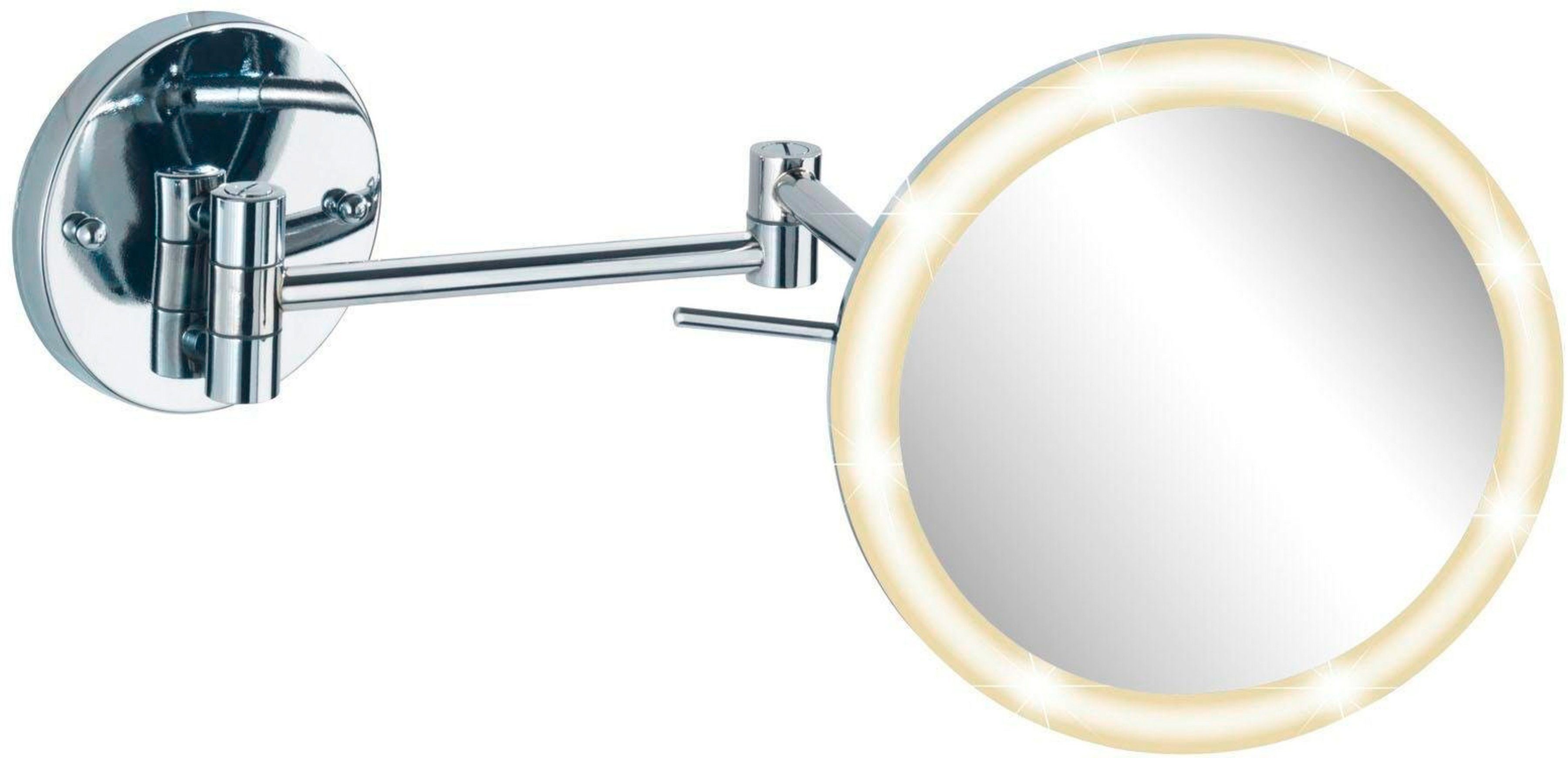 WENKO Wandspiegel »Aura«, 5-fach Vergrößerung-HomeTrends
