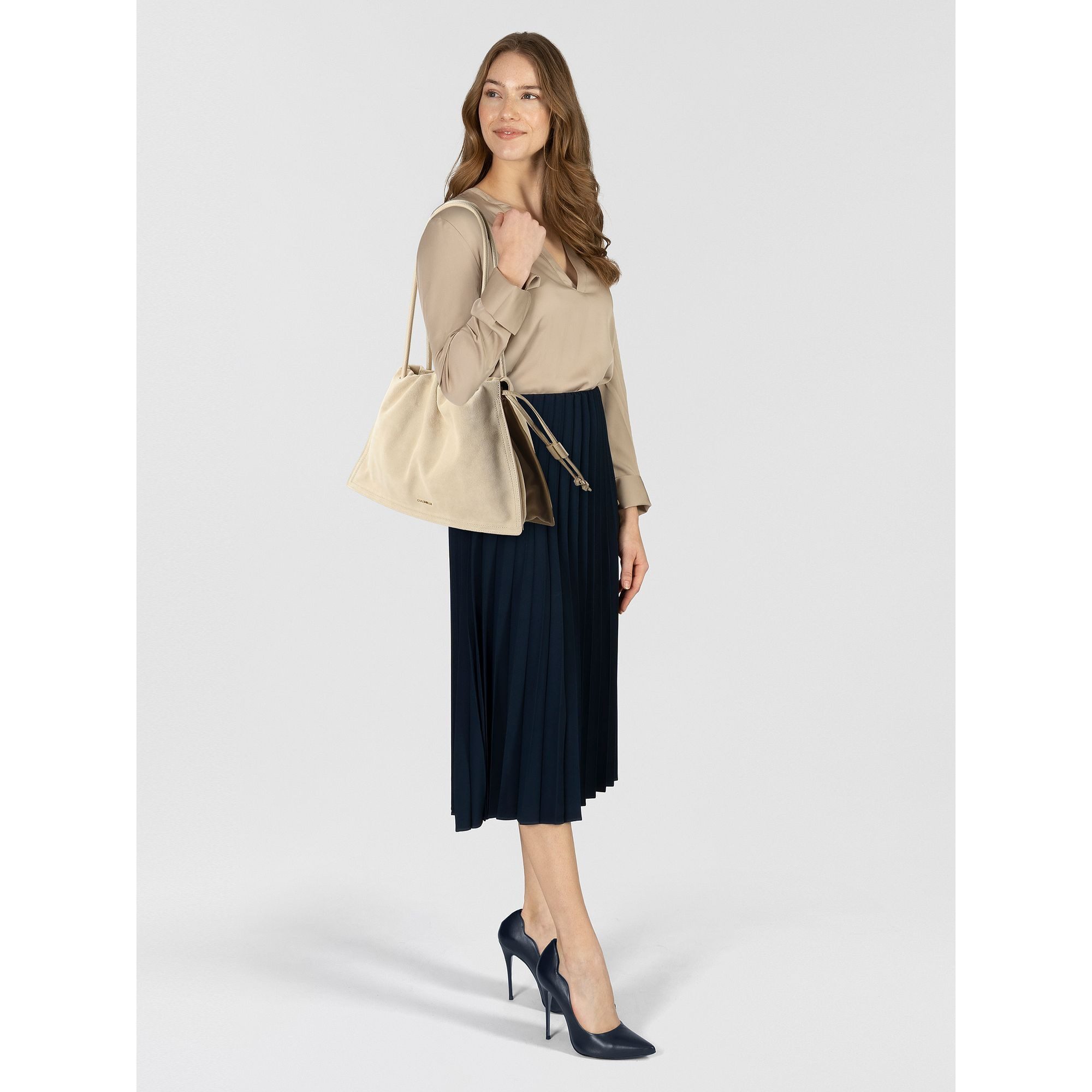 COCCINELLE Schultertasche Dulse, Leder