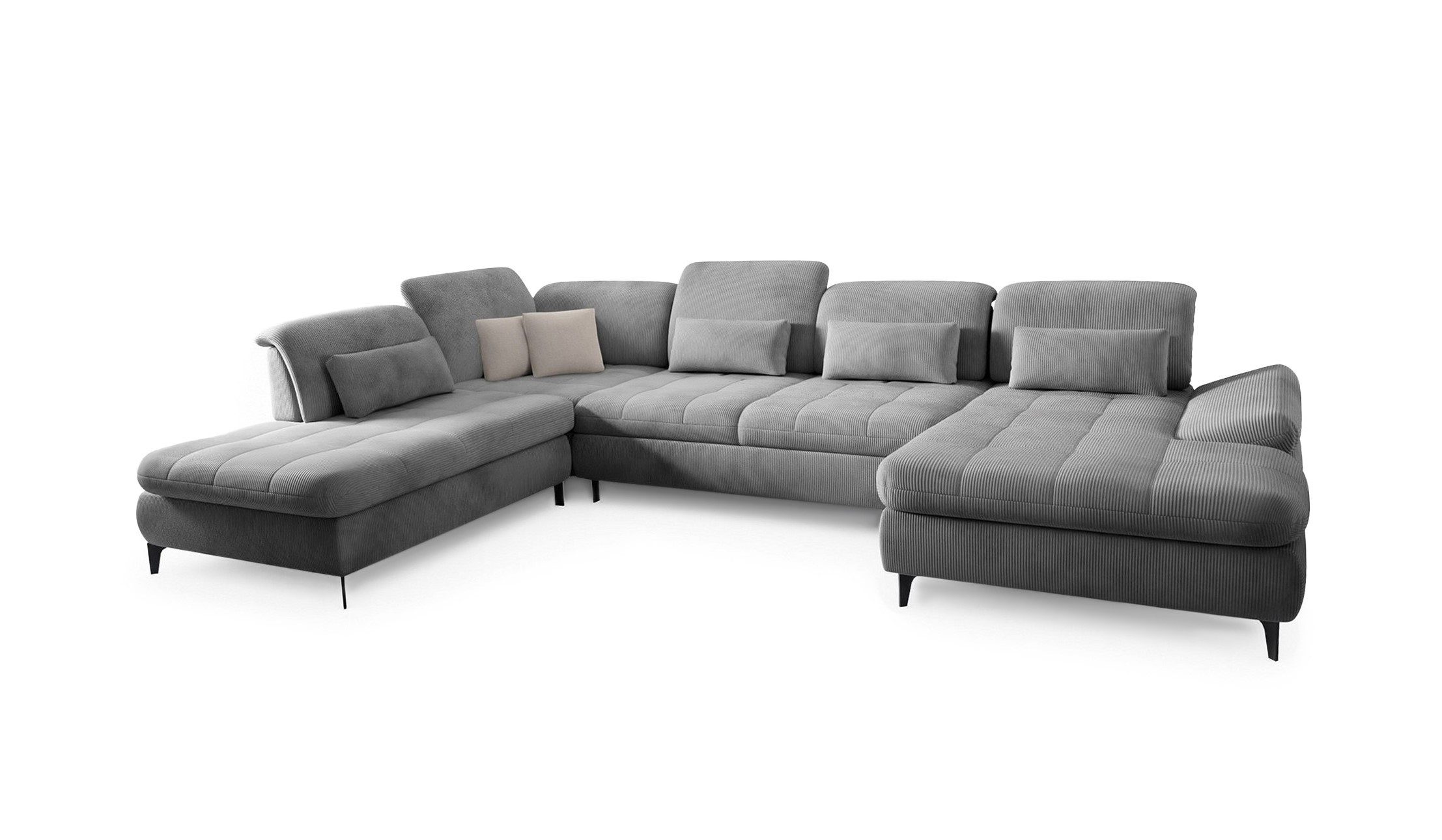 Hygger Möbelhaus Wohnlandschaft Nola U-Form XXL günstig online kaufen