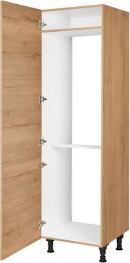 nobilia® Kühlmodul "Structura", für ein Kühl- und Gefrierschrank, Ausrichtung wählbar vormontiert, Ausrichtung wählbar, Breite/Höhe: 60/216,6 cm