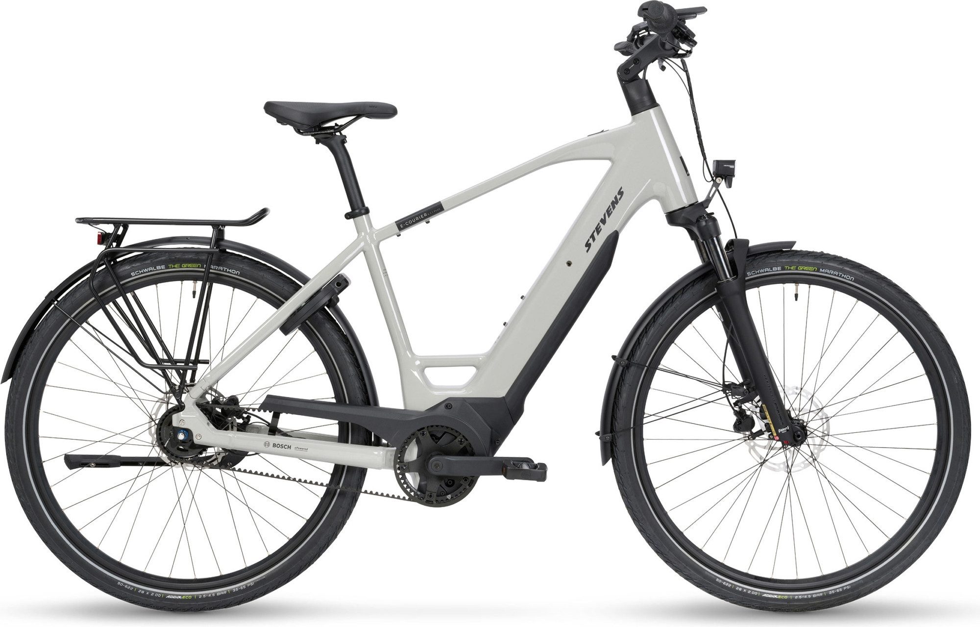 Stevens E-Bike E-Courier 6.5.1 Plus HT 52 Sand Grey