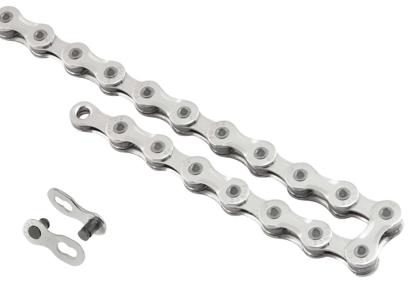 FORCE Велосипедные цепи chain FORCE/PYC P9001 9 speed. silver
