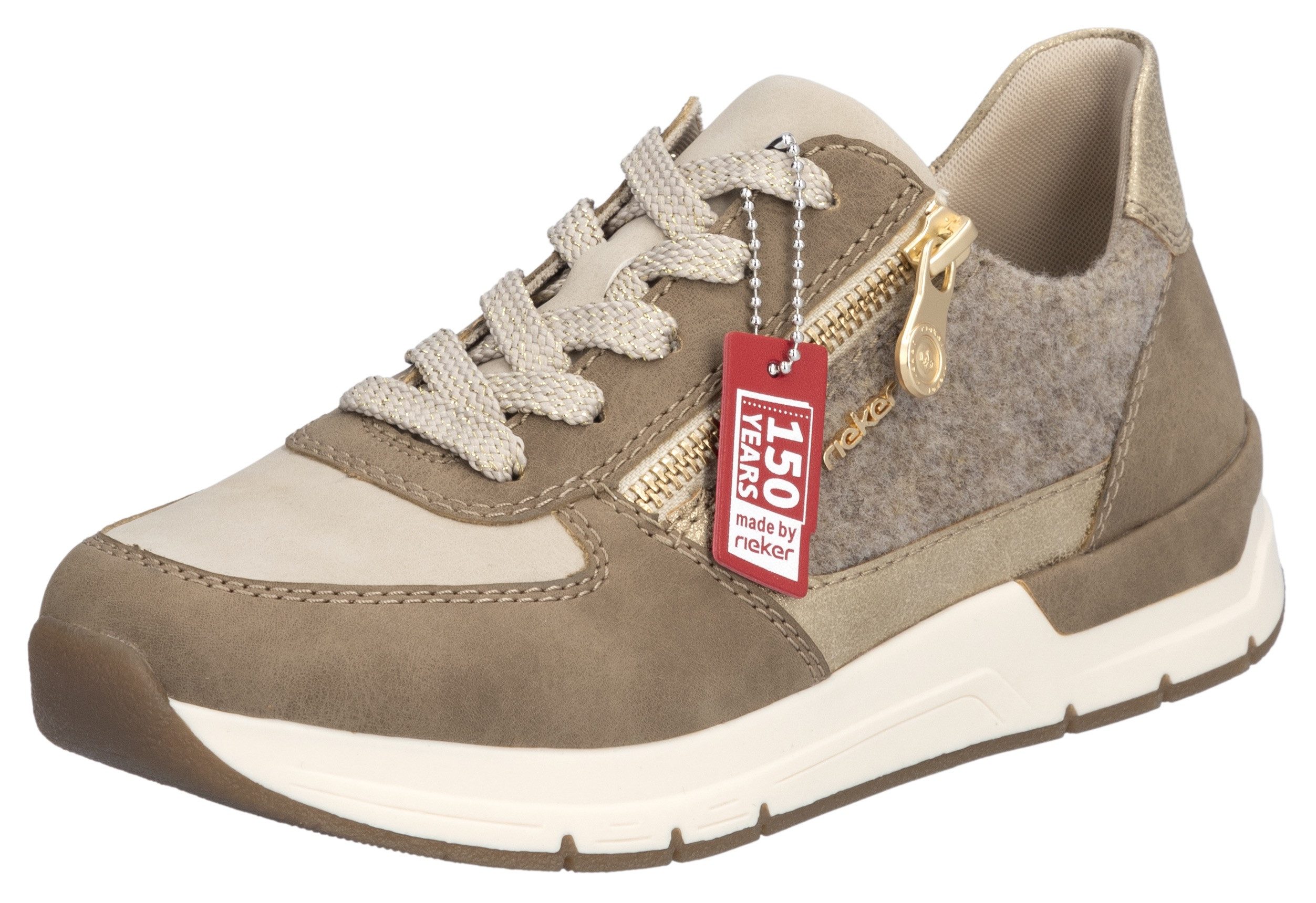 Rieker Sneaker, Freizeitschuh, Schnürschuh, Halbschuh mit günstig online kaufen