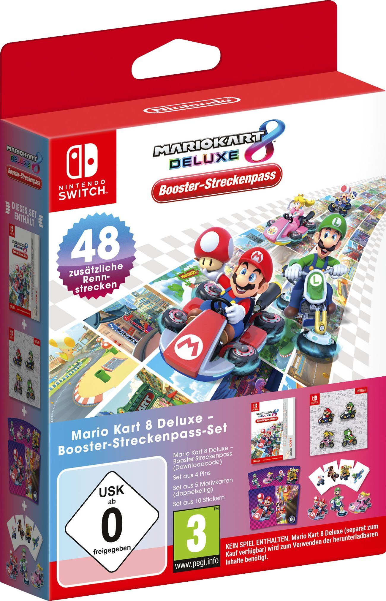 Mario Kart 8 Deluxe Booster-Streckenpass-Set Nintendo Switch