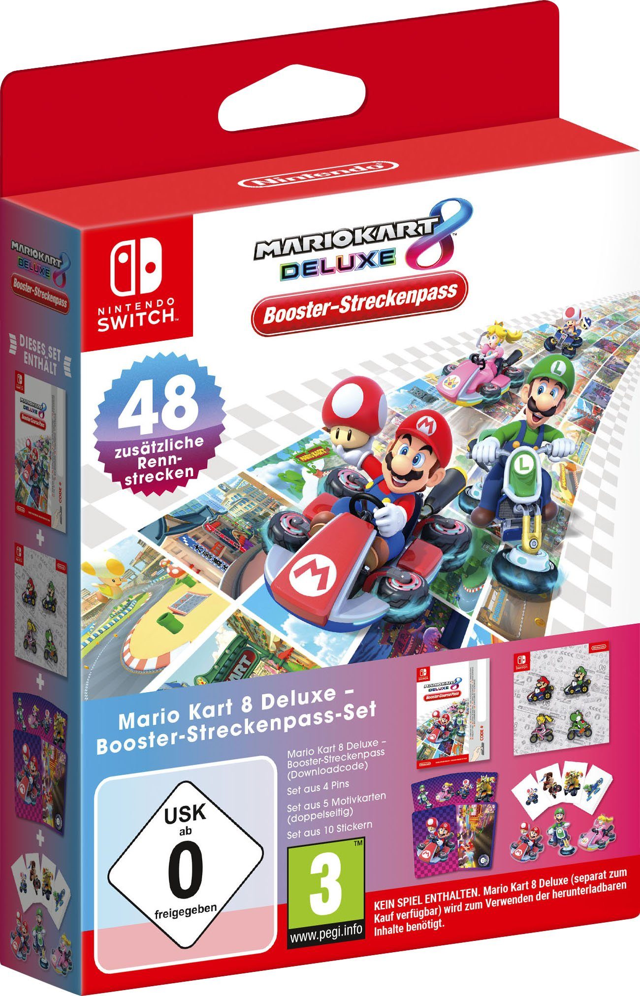 Switch Booster-Streckenpass-Set Deluxe Kart Mario 8 Nintendo