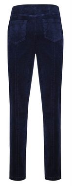 ROBELL Schlupfhose Jeans BELLA, Eingriffstaschen, lange Form, Gummibund, super Sitz
