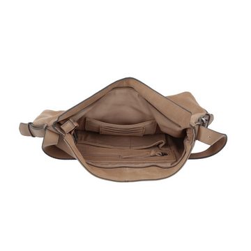 FREDsBRUDER Schultertasche Sually, Velourleder