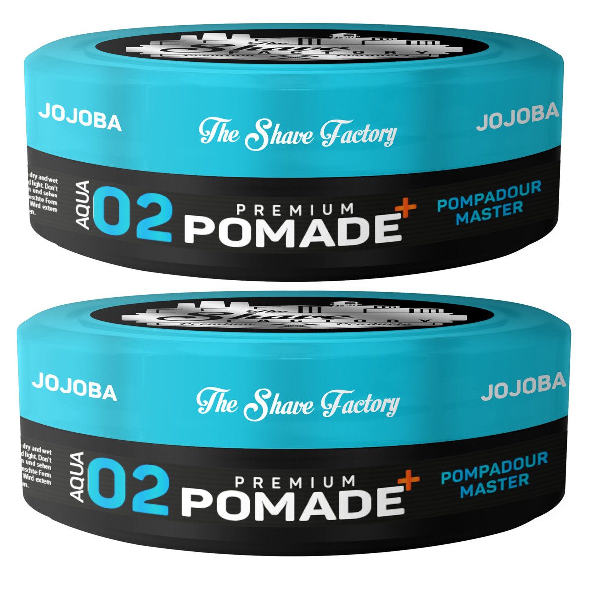 My Basic Haarpomade The Shave Factory Premium Pomade 02 2x 150ml