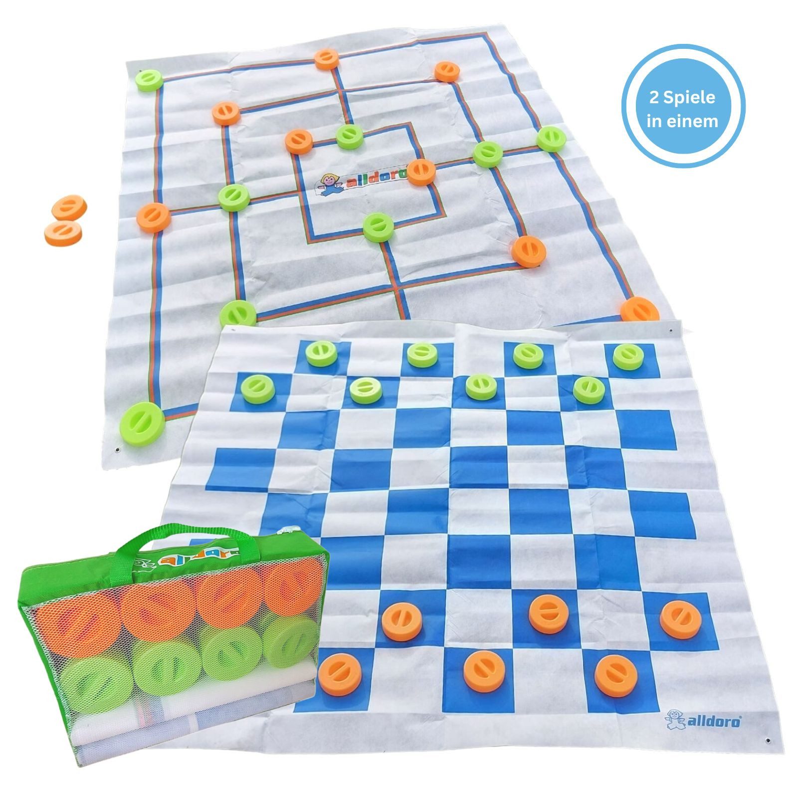 Spiel XXL Mühle & Dame