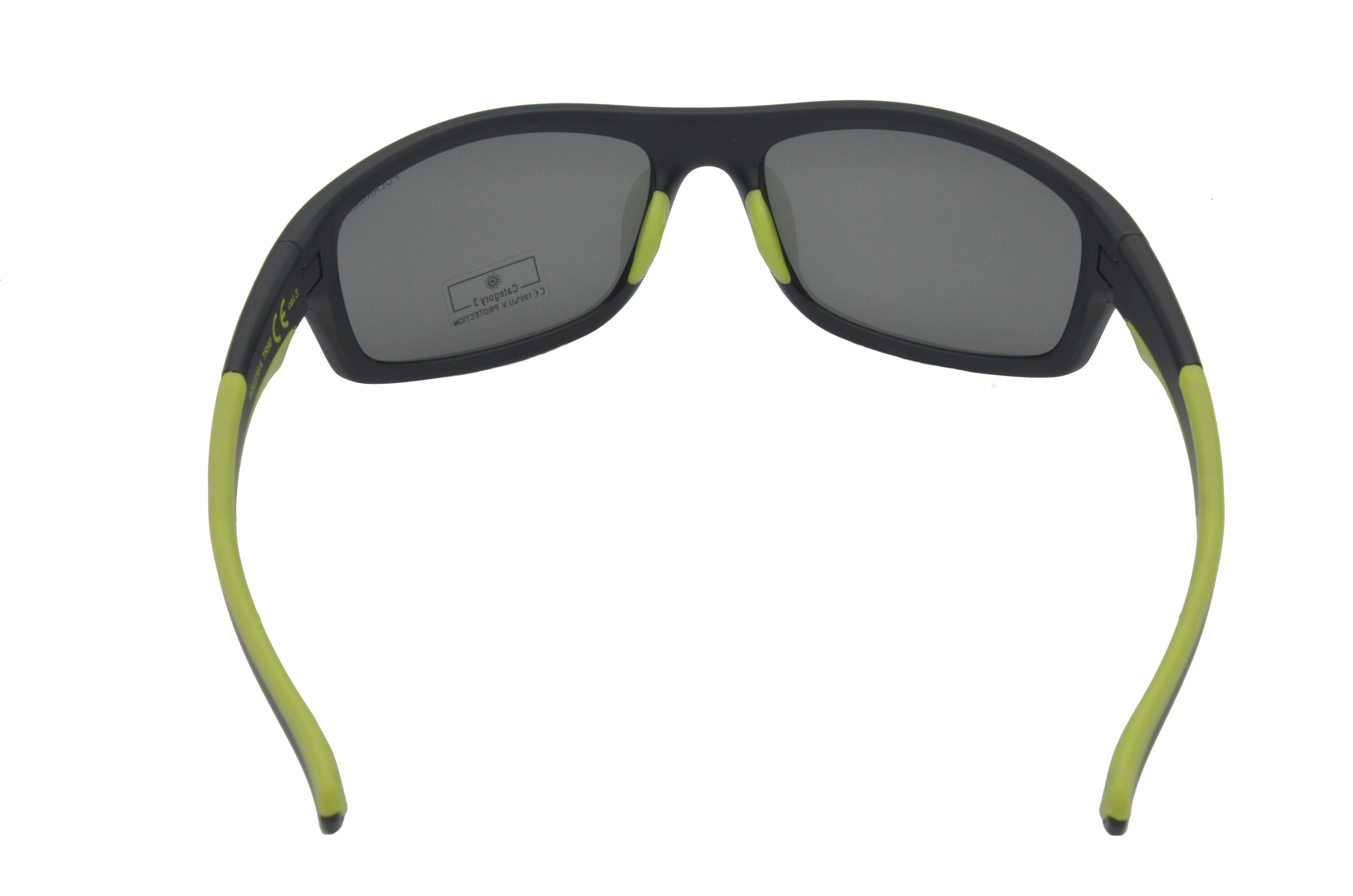 Gamswild Sportbrille TR90 -orange, / Unisex, -grün polarisiert, Herren schwarz-rot, blau, Skibrille schwarz-grün Sonnenbrille Damen WS2238 grau, Fahrradbrille