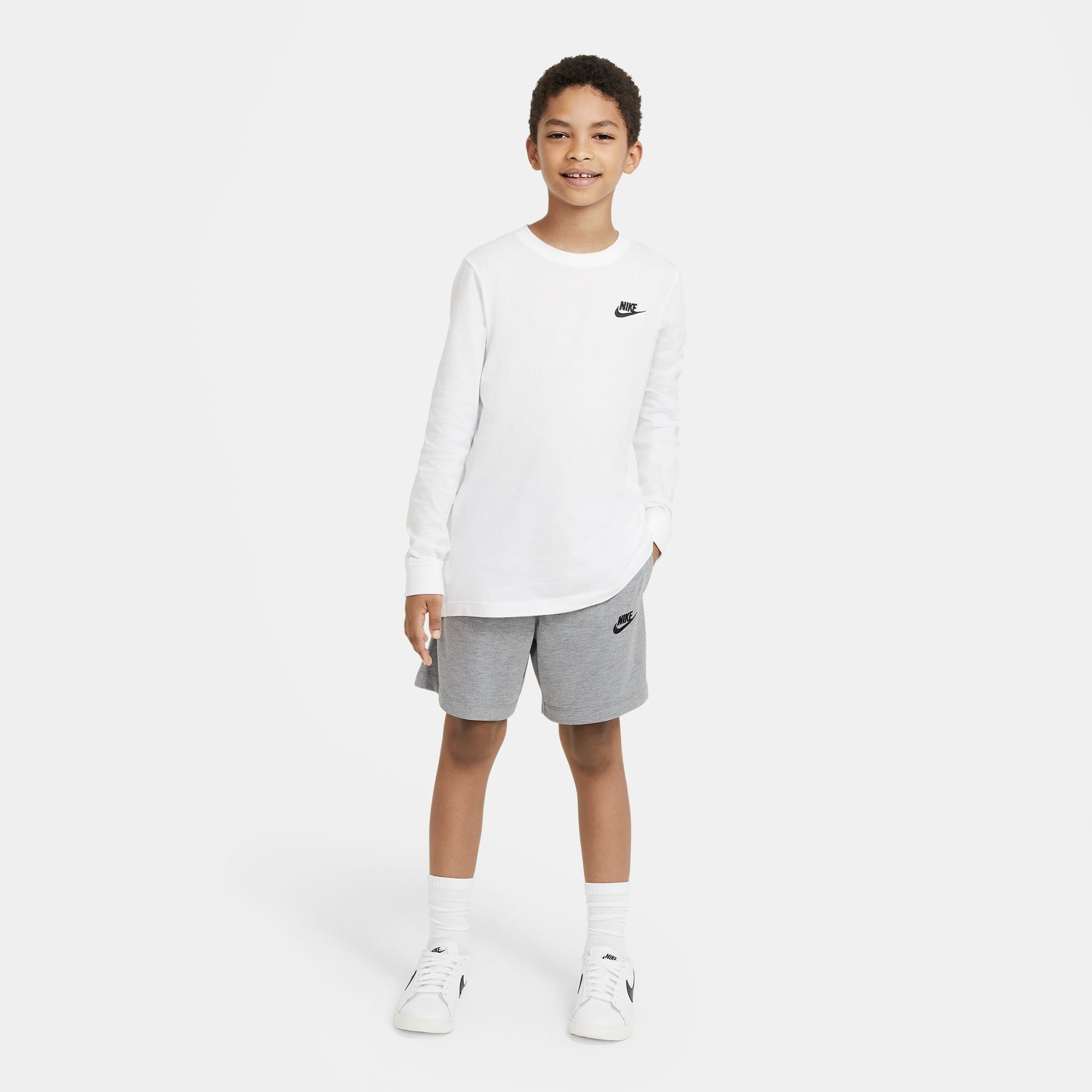 Nike Sportswear Shorts BIG KIDS' (BOYS) SHORTS JERSEY grau