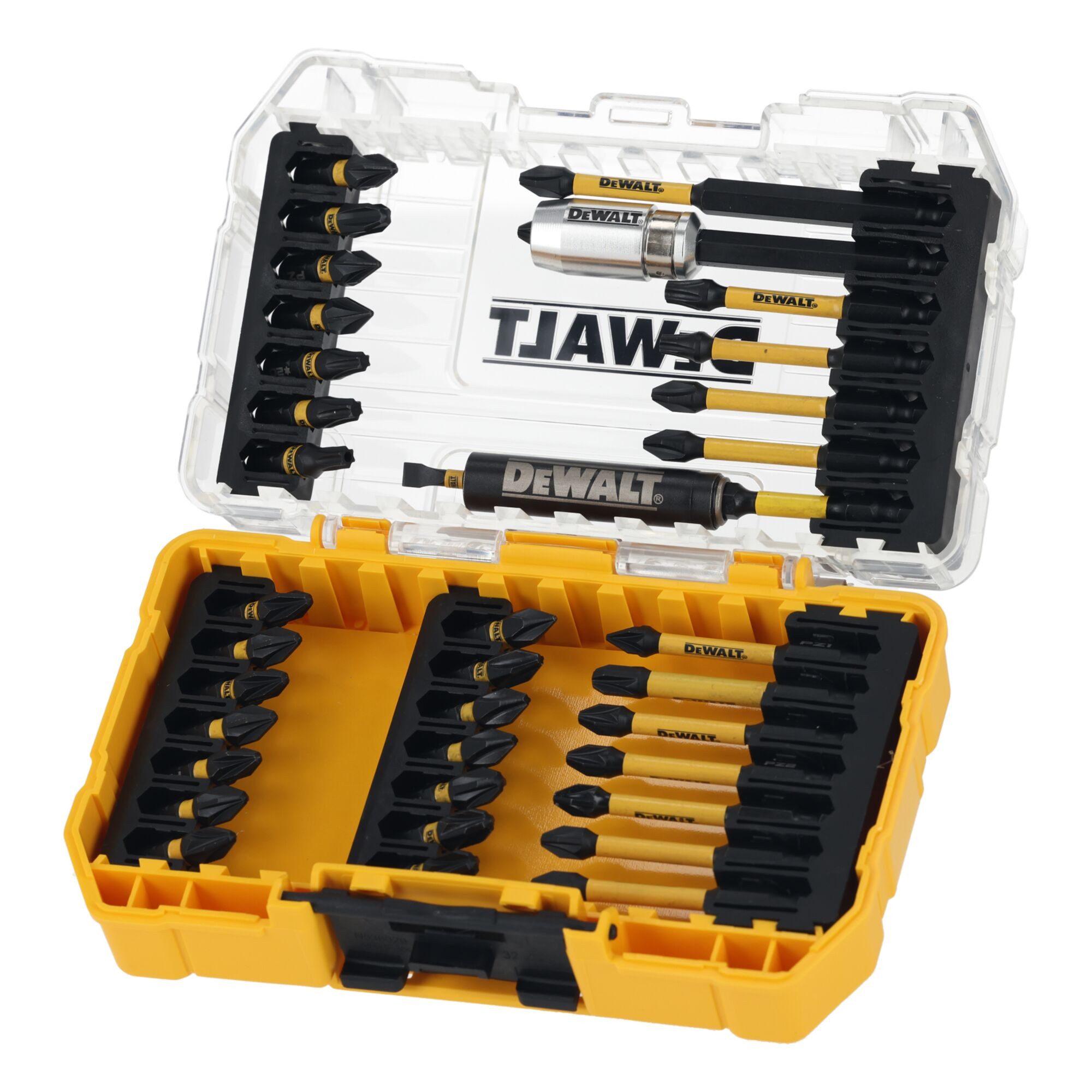 DeWalt Bit-Set EXTREME FlexTORQ Schraubendreher 37 tlg. (DT 70731T-QZ) Pozidriv
