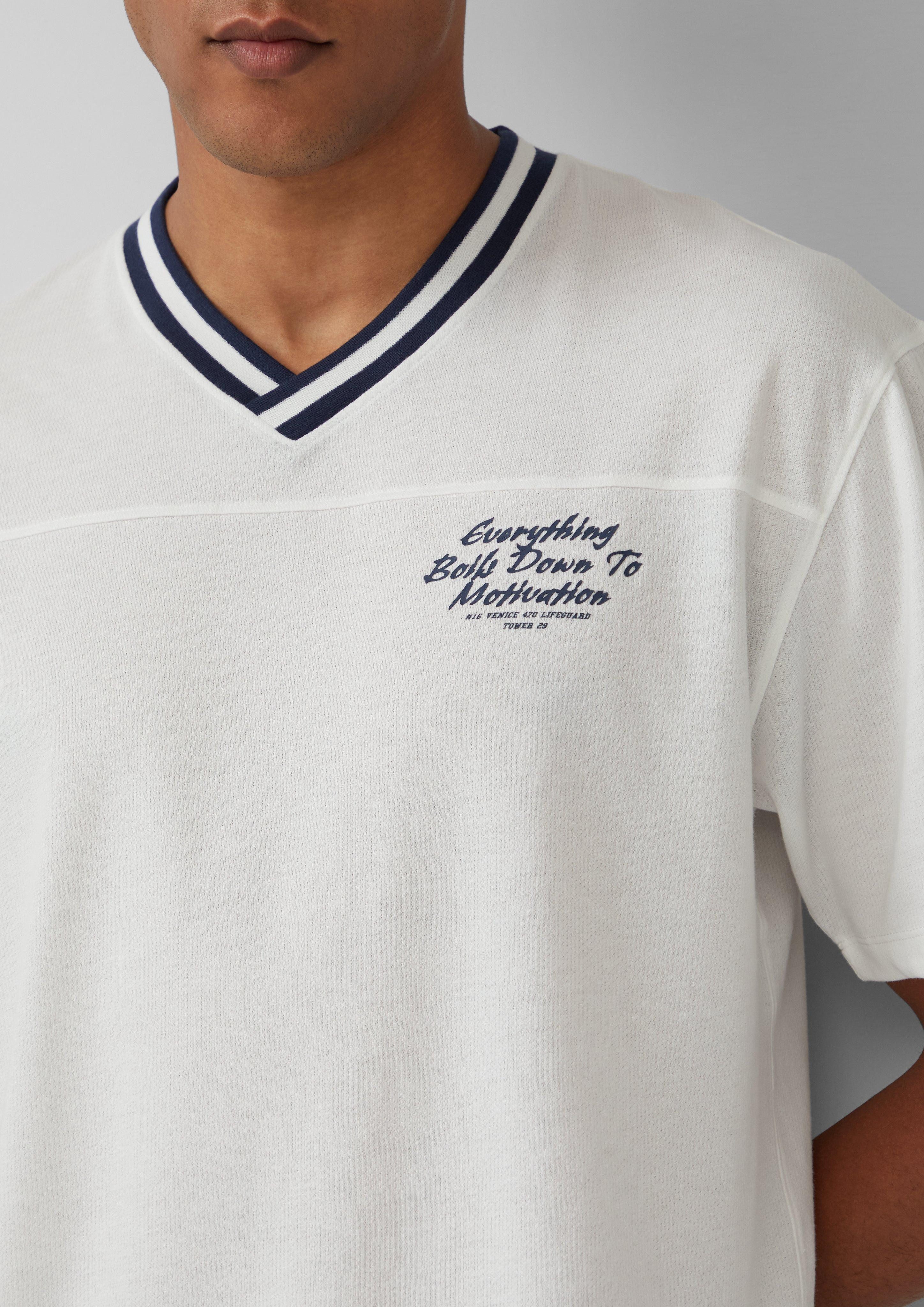 s.Oliver Kurzarmshirt Performance T-Shirt mit Rückenprint günstig online kaufen