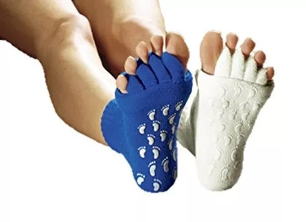 Luna24 simply great ideas... Diabetikersocken Gesundheitssocken, Zehenspreizer - Socken, Hallux Valgus, ANTRHRAZIT