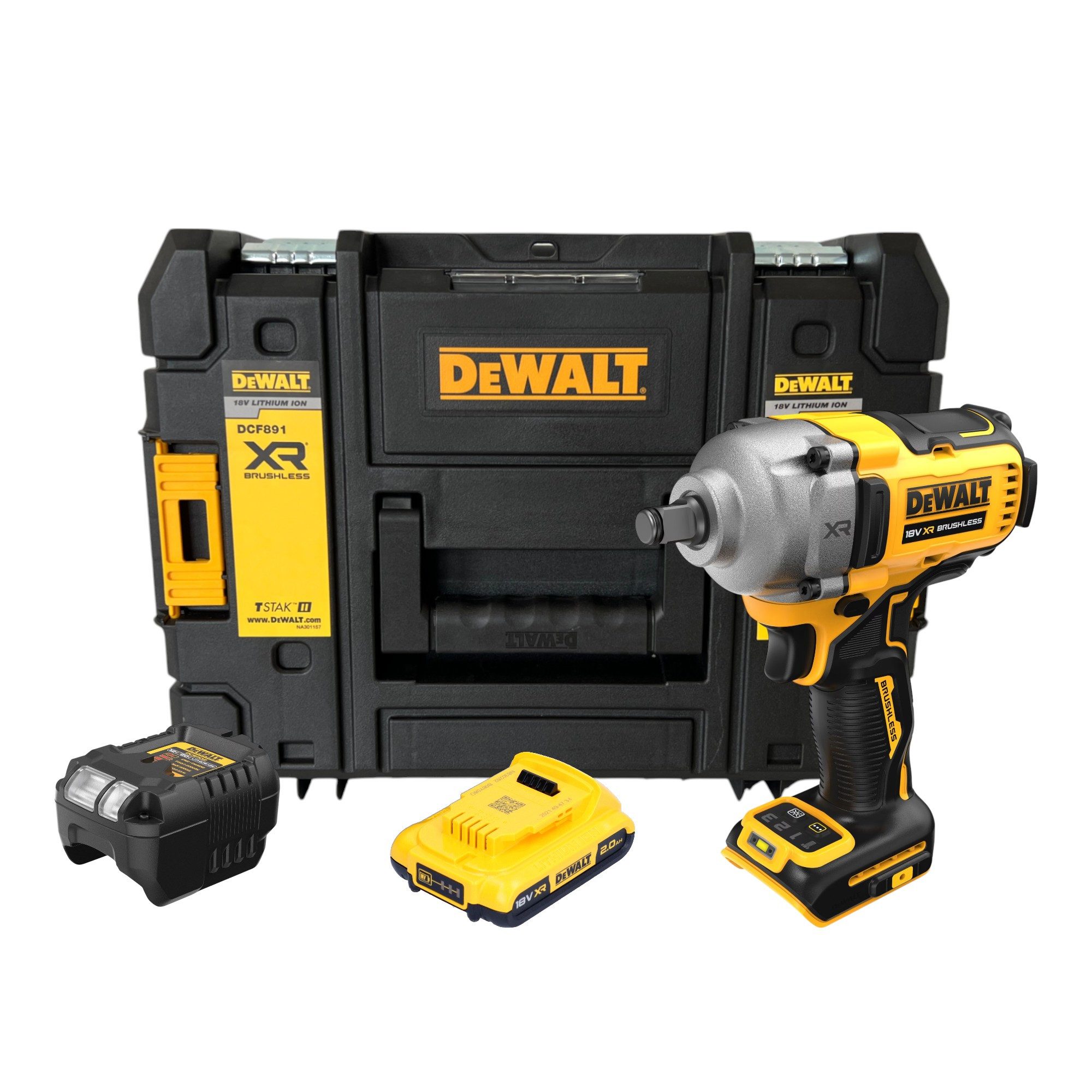 DeWalt Akku-Schlagschrauber DCF891 D1T Schlagschrauber 18 günstig online kaufen