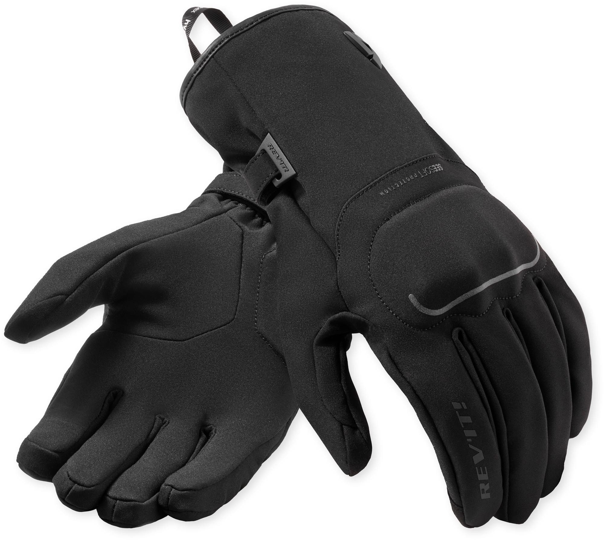 Revit Motorradhandschuhe Montaval H2O wasserdichte Motorrad Handschuhe lange Stulpe,Touchscreenbedienung möglich,wasserdicht