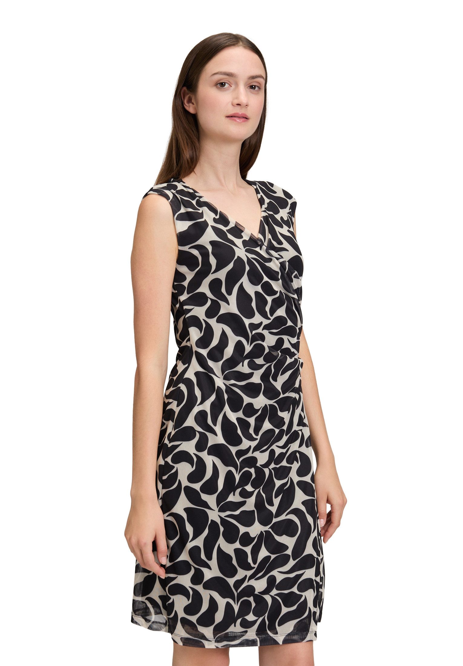 Cartoon Druckkleid Damen ohne Arm günstig online kaufen