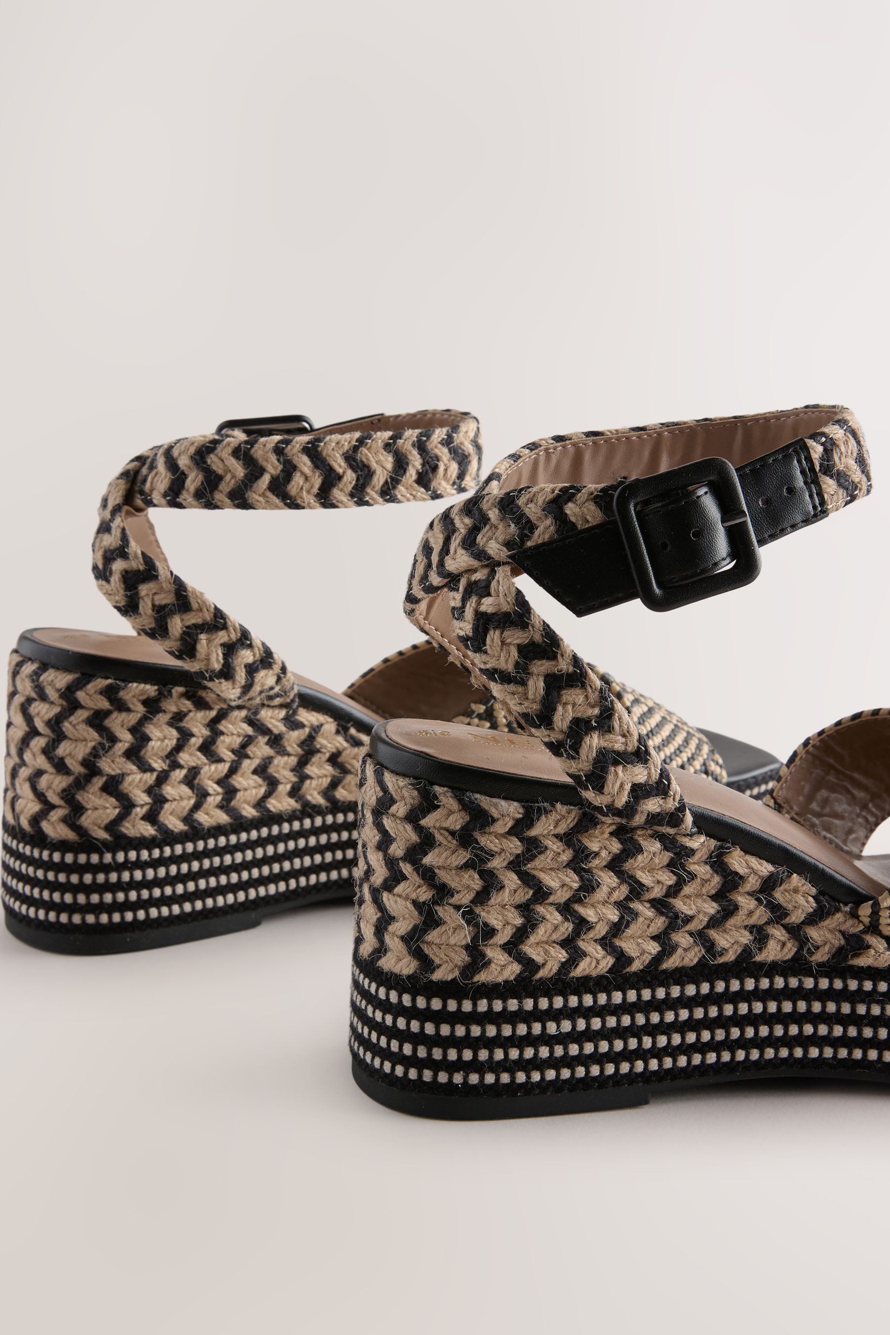 Next Forever Comfort® Plateau-Espadrilles, Keilabsatz Keilsandalette günstig online kaufen