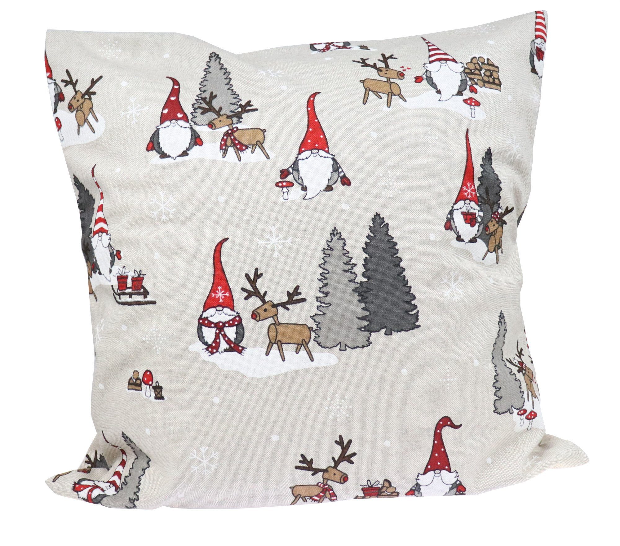 BabySchätze Декоративные подушки Подушки Weihnachten Wichtel 40x40cm mit Inlett, Mit Inlett