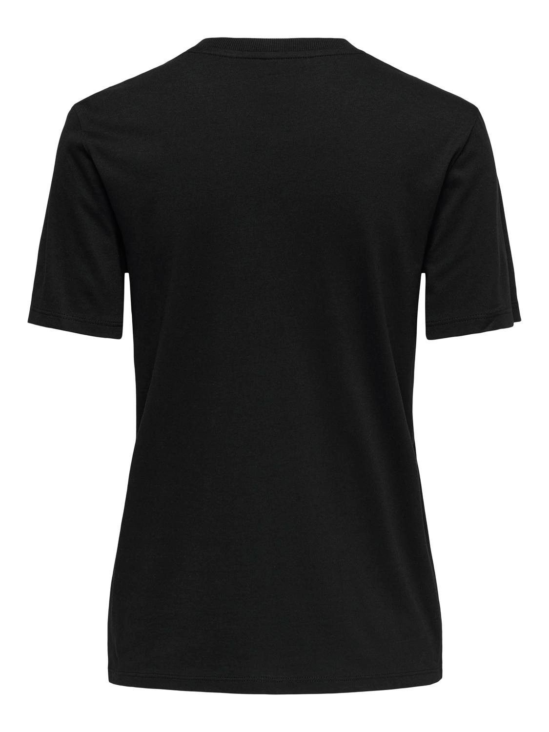 ONLY Kurzarmshirt ONLPARKER S/S O-NECK BLING TOP BOX JRS Materialmix, regul günstig online kaufen