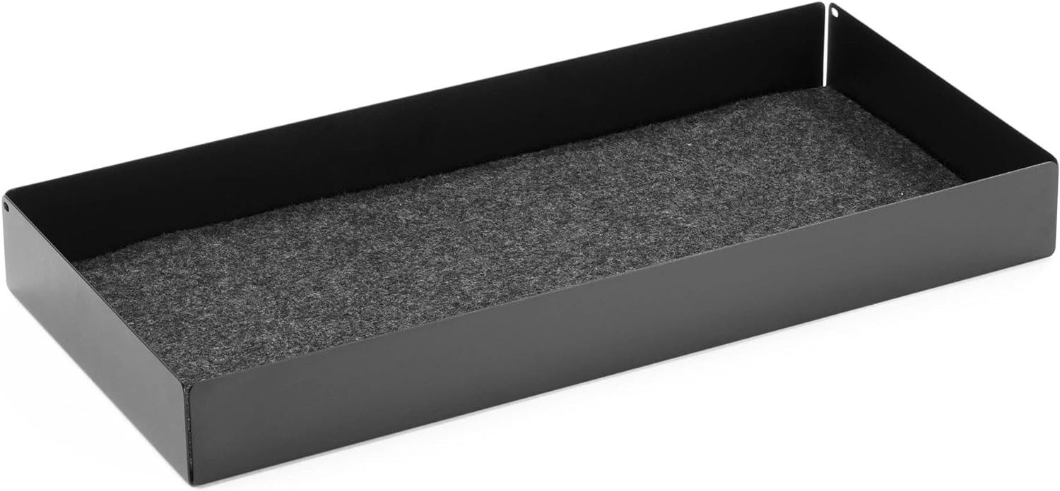 DURABLE Wandhalterung EFFECT, (Schublade für Monitor Ständer EFFECT, geräuschhemmende Filzeinlage)