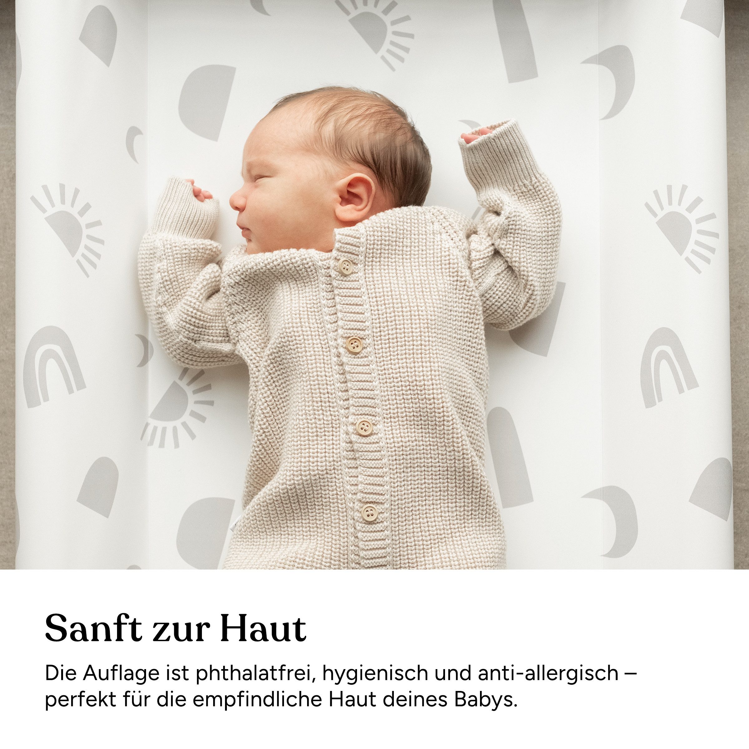 Ehrenkind Wickelauflage Wickelunterlage abwaschbar 72x85 cm (Wickelauflage günstig online kaufen