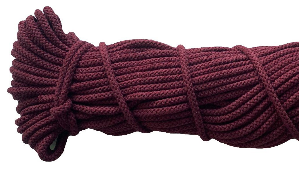 Thumbnail - Mississhop Kordel Baumwollkordel 8 mm I 50 m 100% Baumwolle Seil Kordel