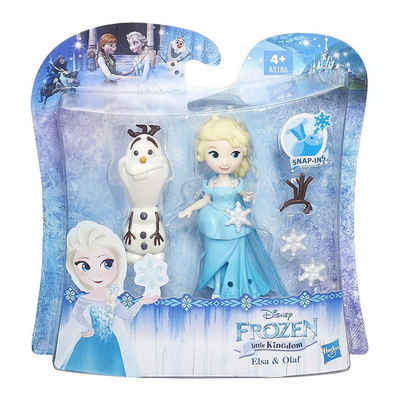 Hasbro Merchandise-Figur »Hasbro B5186ES0 Disney Eiskönigin Little Kingdom Freunde-Set Elsa und Olaf«, (Set)
