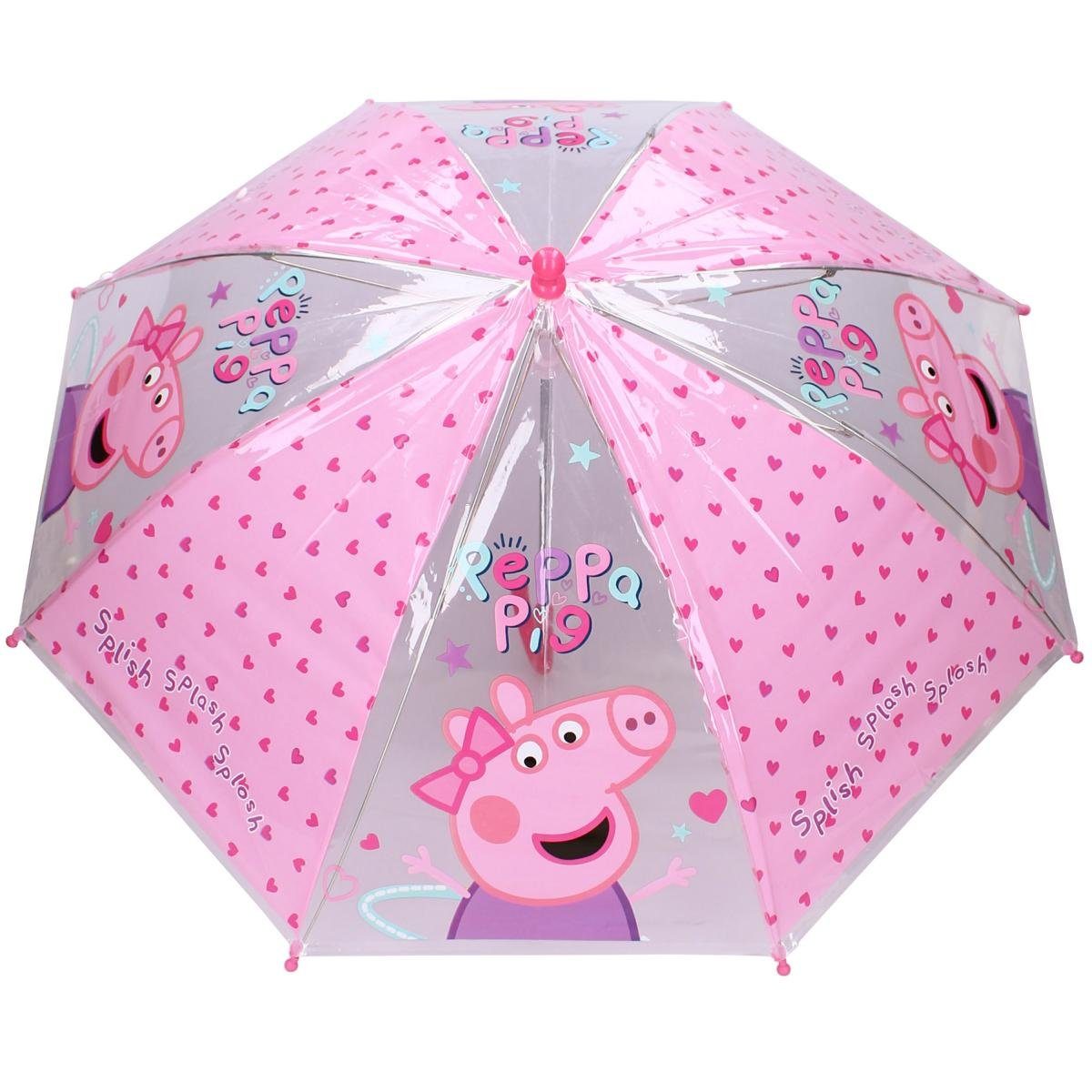 Vadobag Stockregenschirm Vadobag Peppa Wutz Kinderschirm Regenschirm Peppa Sunny Days Ahead