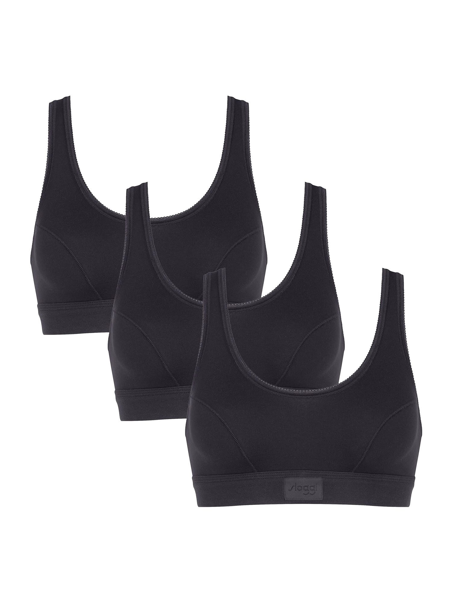 sloggi Unterhemd Double Comfort Top (3-St)