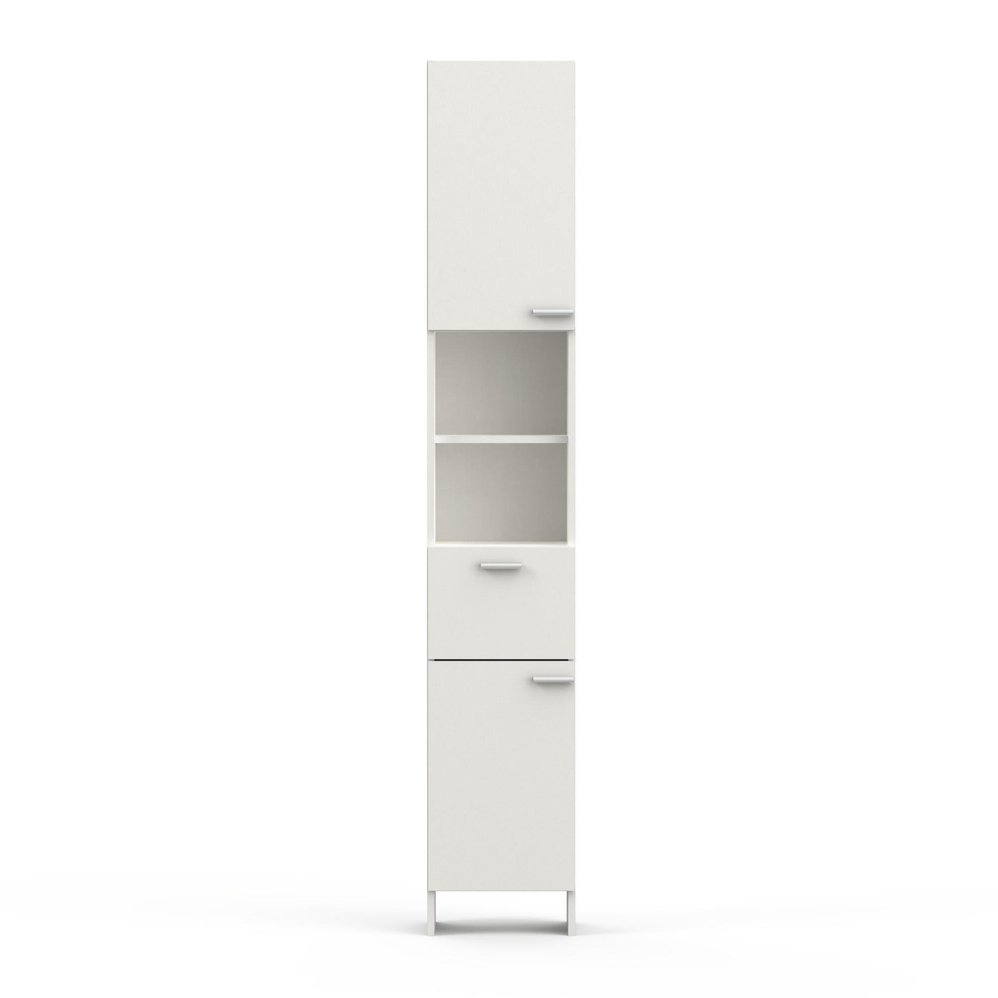 habeig Badezimmerspiegelschrank Badschrank weiß Hochschrank Spiegel günstig online kaufen