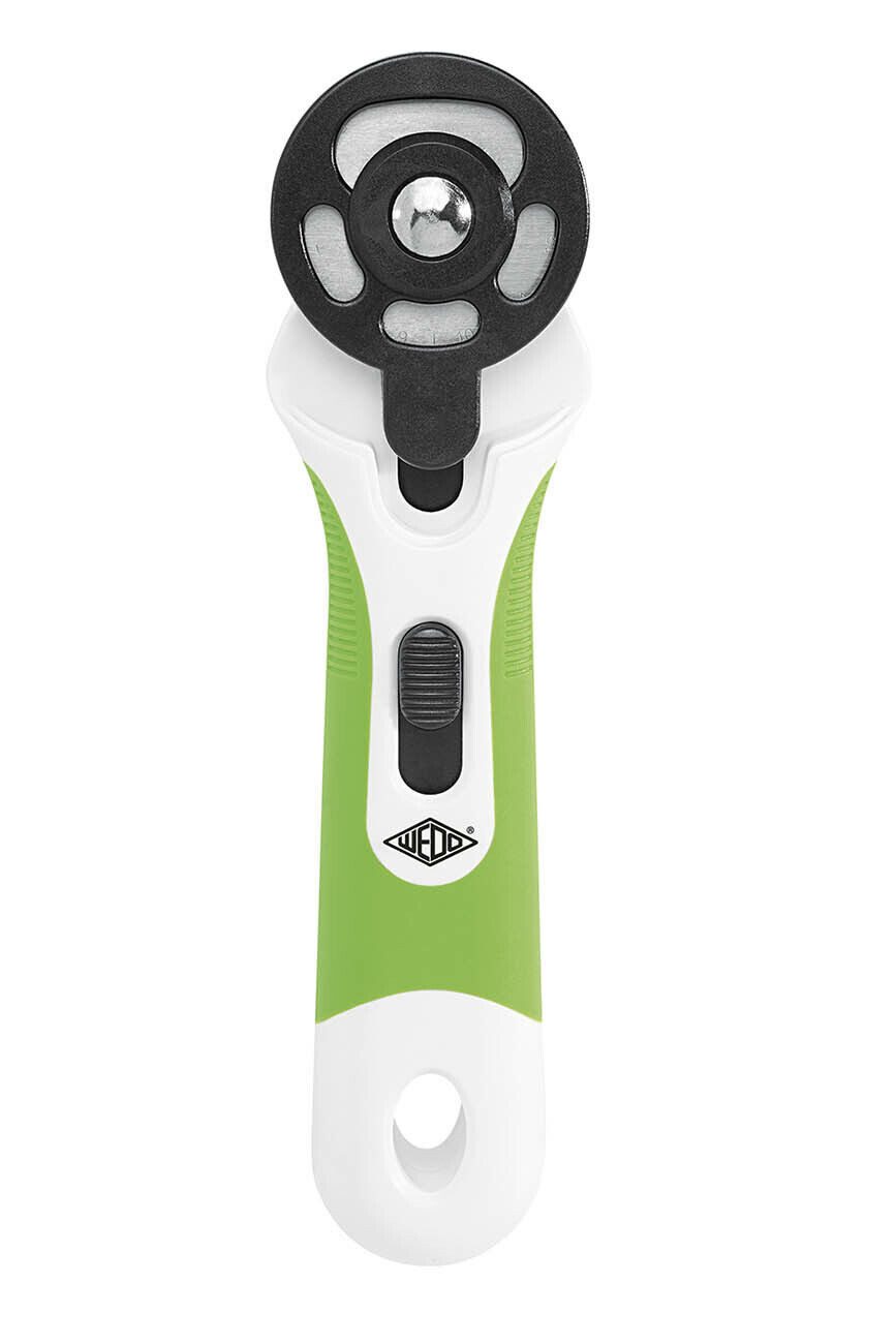 WEDO Papierschneidegerät WEDO® Messer Rollmesser 45mm Cutter incl. 2 Klingen 78 9045