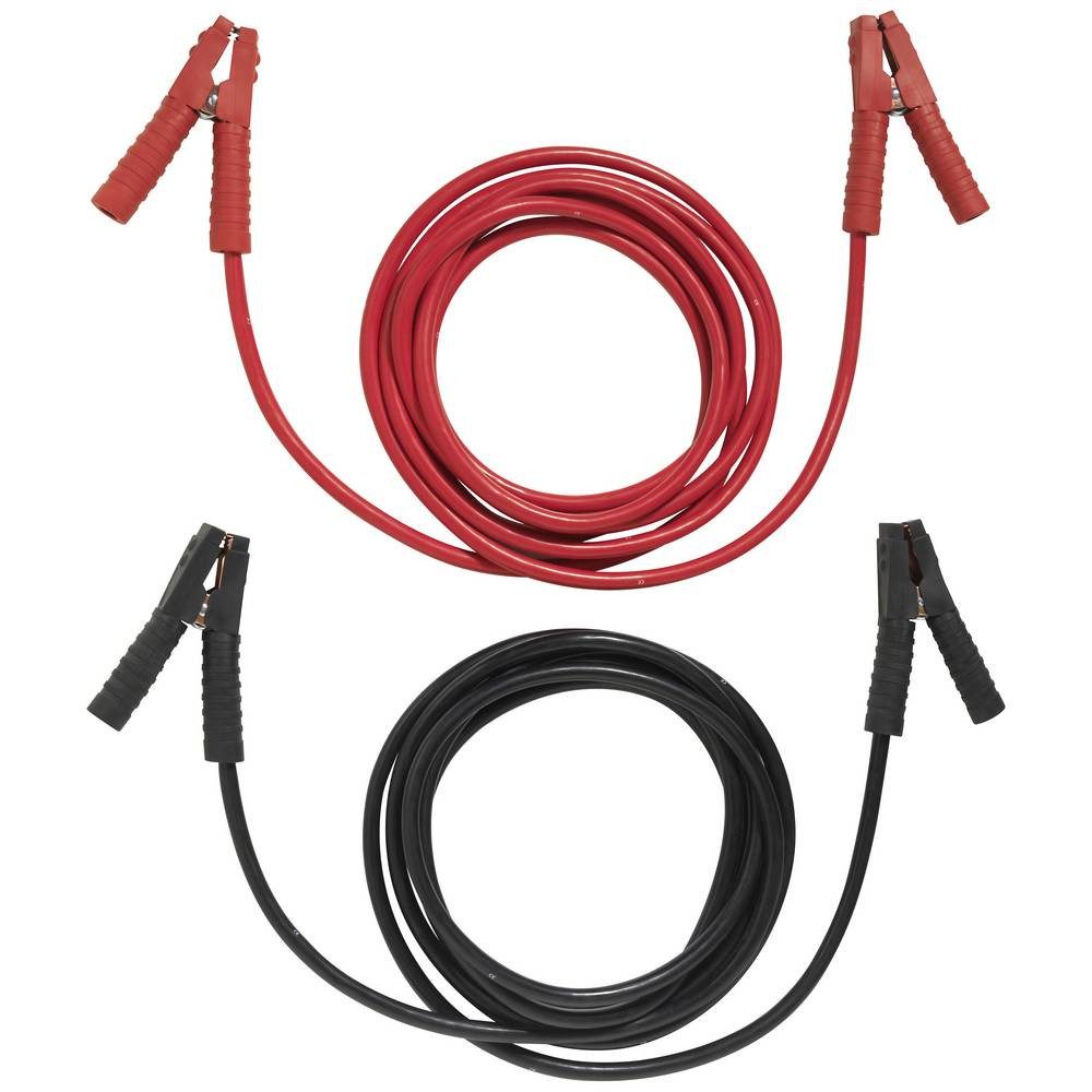TOOLCRAFT Überbrückungskabel, 50 mm², Aluminium (kupferbeschichtet), 6 Starthilfekabel