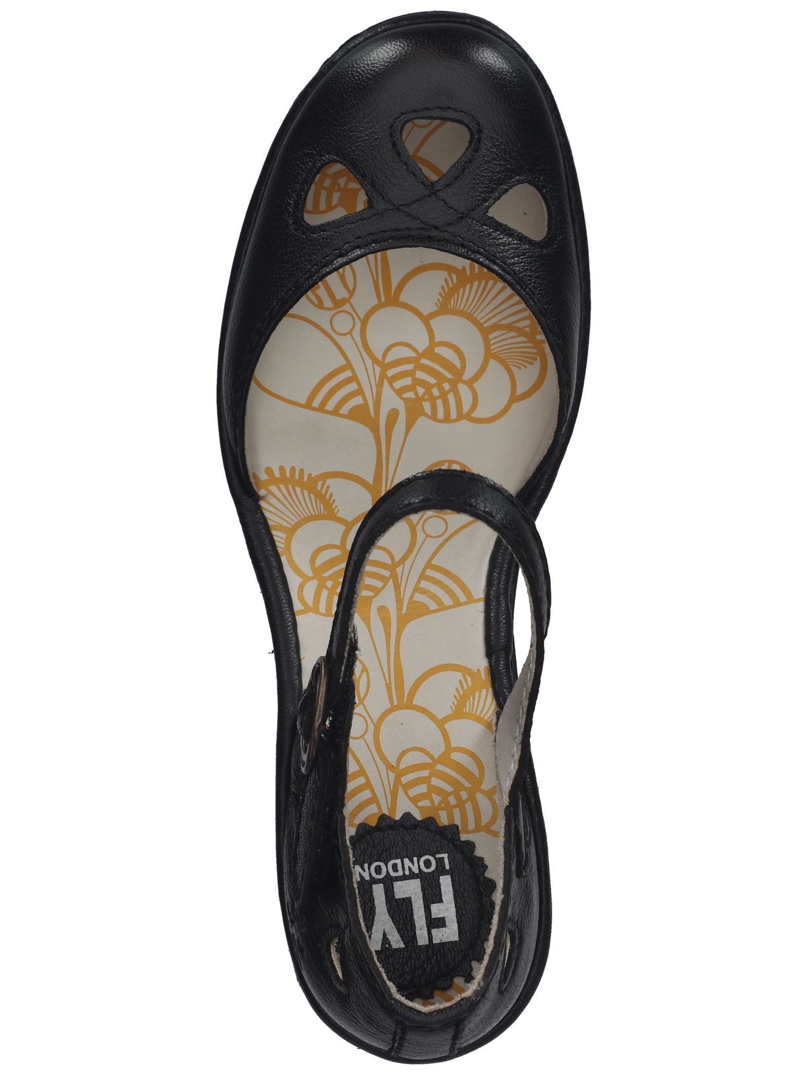 Fly London Fly London Sandalen Leder Keilpumps