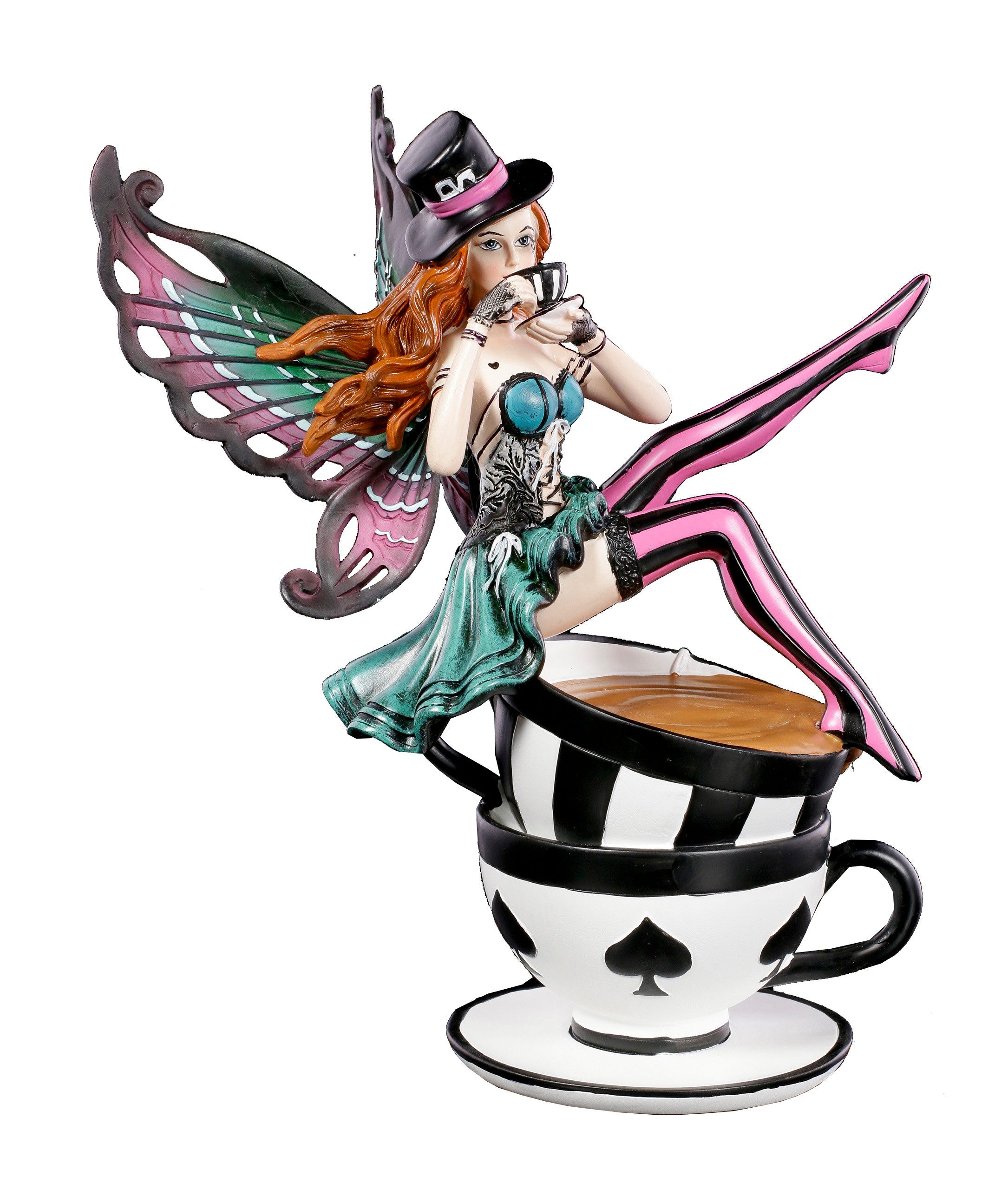 Figuren Shop GmbH Dekofigur Elfen Figur - Wonderland Fairy Hatter - Nemesis günstig online kaufen