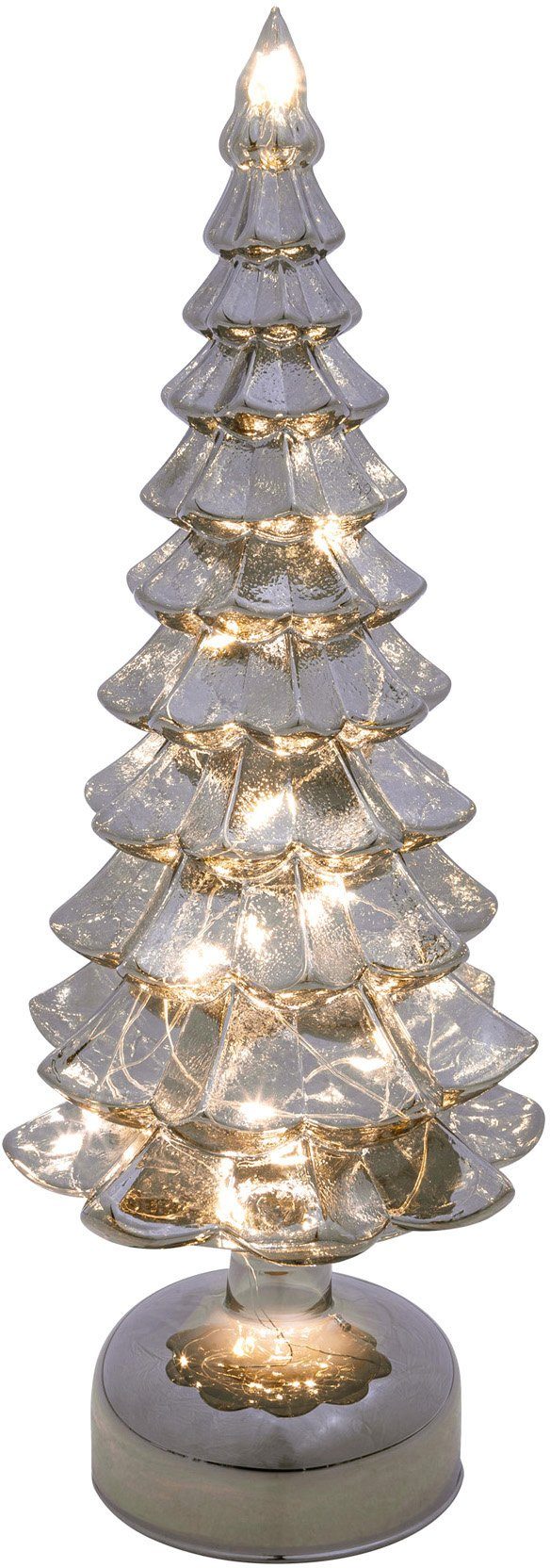 Creativ light LED Baum »Tanne«, aus Glas, mit 12 LEDs, Höhe ca. 33 cm  online kaufen | OTTO