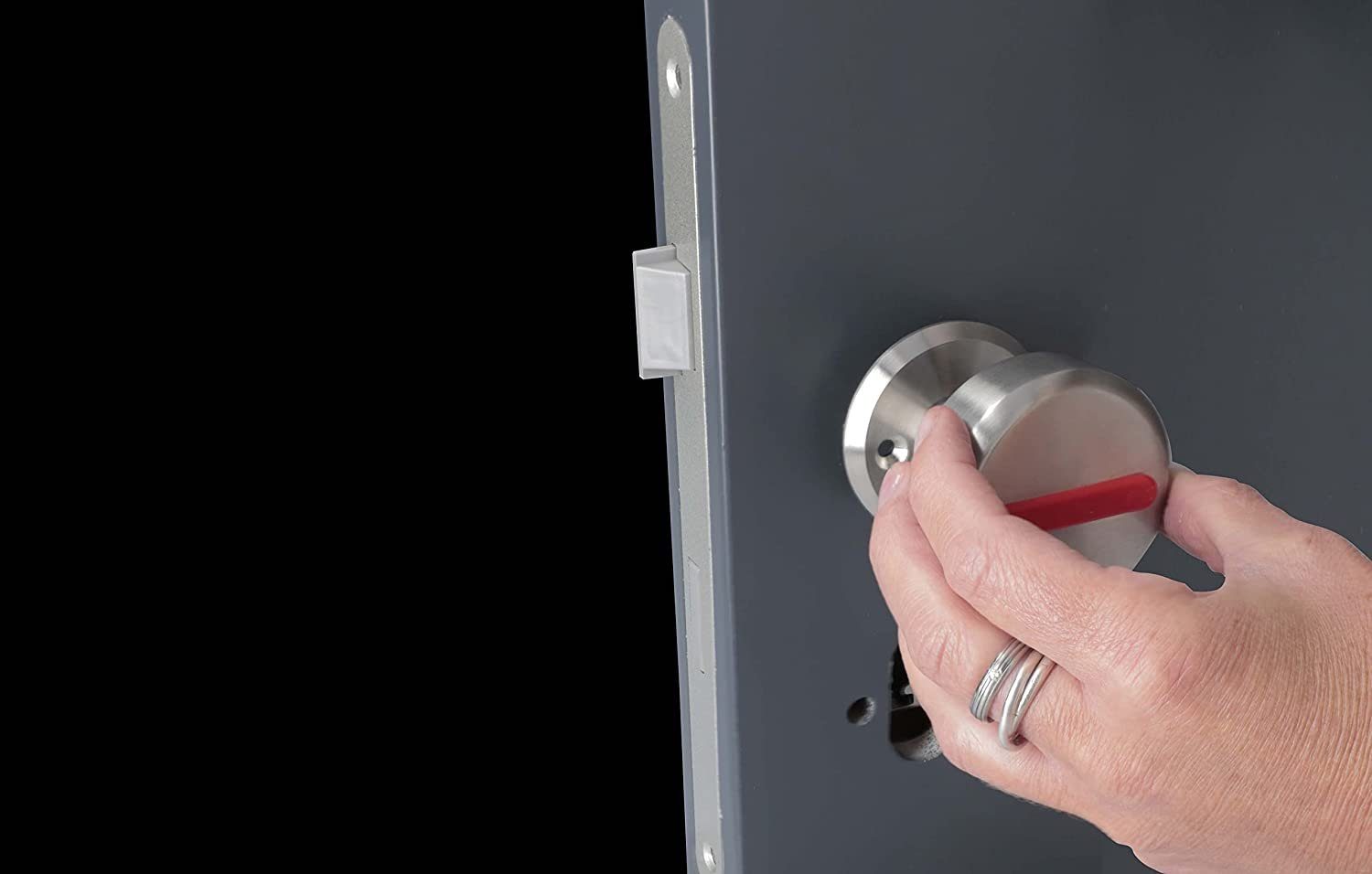 St), Haustüren, Türgriff u. und Türbeschlag Knopf-Drückerpaar (1 Alpertec Türbeschlag für Haustüren für Zimmer Zimmer